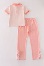 Orange plaid boy set - ARIA KIDS