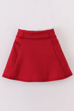 Red active sporty girl skirt - ARIA KIDS