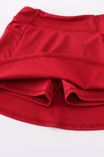 Red active sporty girl skirt - ARIA KIDS