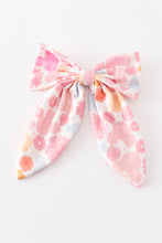 Pink character print hair sailor bow - ARIA KIDS