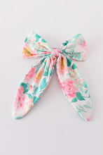 Pastel petal charm print girl sailor bow - ARIA KIDS