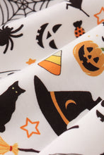 Halloween plaid girl ruffle set - ARIA KIDS