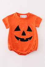 Orange halloween pumpkin face boy bubble - ARIA KIDS