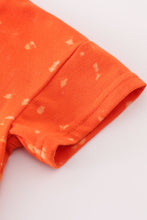Orange halloween pumpkin face boy bubble - ARIA KIDS