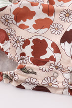 Pumpkin daisy leopard girl bubble - ARIA KIDS