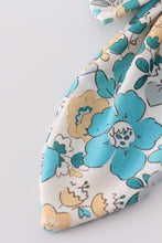 Blue aqua meadow girl sailor bow - ARIA KIDS