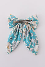 Blue aqua meadow girl sailor bow - ARIA KIDS
