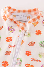 Clemson football baby boy romper - ARIA KIDS