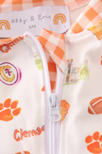 Clemson football baby boy romper - ARIA KIDS