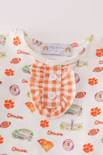 Clemson football baby girl pajamas set - ARIA KIDS