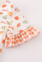 Clemson football baby girl pajamas set - ARIA KIDS