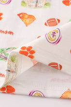 Clemson football baby girl pajamas set - ARIA KIDS