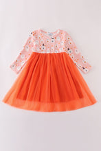 Orange halloween ghost tutu dress - ARIA KIDS