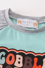 Thanksgiving gobble print boy top - ARIA KIDS