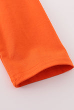 Orange ruffle girl dress - ARIA KIDS