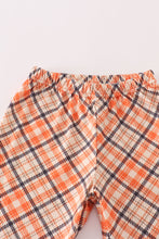 Orange turkey embroidery boy set - ARIA KIDS
