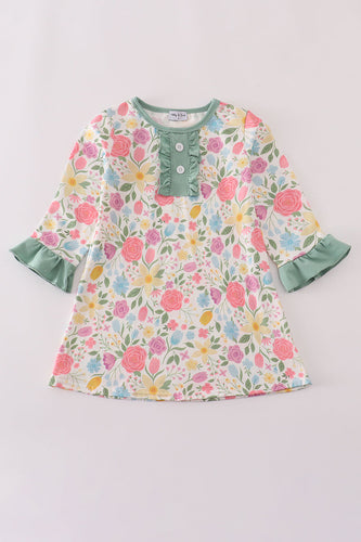 Floral print dress - ARIA KIDS