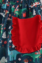 Green dinosaur print mom pajamas pants - ARIA KIDS