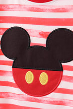 Red stripe character applique pants set - ARIA KIDS