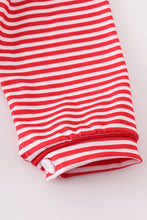 Red valentine puppy embroidery dress - ARIA KIDS