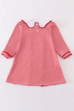 Red valentine puppy embroidery dress - ARIA KIDS
