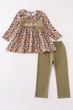 Camouflage puppy embroidery girl set - ARIA KIDS