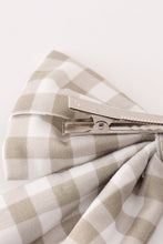 Grey girl hair sailor bow - ARIA KIDS