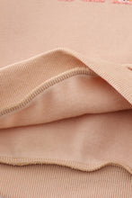 Khaki MAMA&MINI applique fleece mom&me sweatshirt - ARIA KIDS