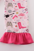 Magenta music fan mom&me pajamas set - ARIA KIDS