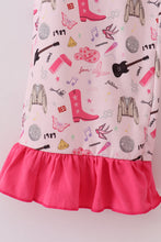 Magenta music fan mom&me pajamas set - ARIA KIDS
