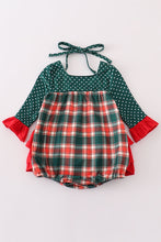 Forest merry christmas plaid girl bubble - ARIA KIDS