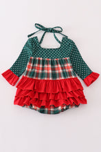 Forest merry christmas plaid girl bubble - ARIA KIDS