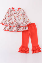Red nutcracker girl pants set - ARIA KIDS