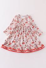 Red nutcracker girl dress - ARIA KIDS