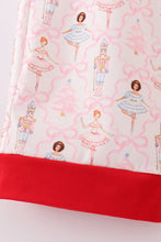 Red nutcracker print women pajamas pants - ARIA KIDS
