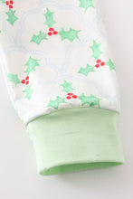 Green christmas holly boy jogger set - ARIA KIDS