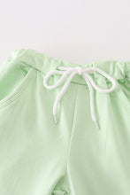 Green christmas holly boy jogger set - ARIA KIDS
