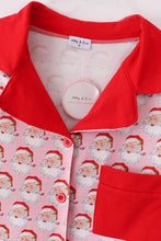 Pink christmas santa claus women pajamas set - ARIA KIDS