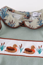 Sage duck french knot boy bubble set - ARIA KIDS