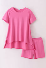 Hot pink mom&me lounge set - ARIA KIDS