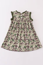 Camouflage print girl dress - ARIA KIDS