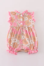 Retro Floral ruffle girl bubble - ARIA KIDS