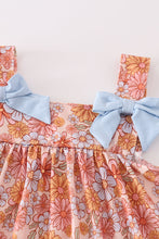 Floral print girl dress - ARIA KIDS