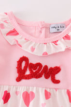 Pink love french knot girl bubble - ARIA KIDS