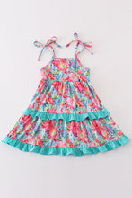 Tropical Bloom print mom&me dress - ARIA KIDS
