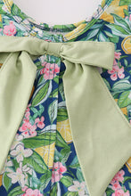 Greem lemon print girl set - ARIA KIDS