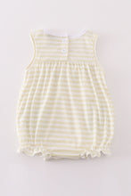 Easter stripe bunny embroidery girl bubble - ARIA KIDS