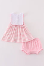Pink farm embroidery girl bloomer set - ARIA KIDS