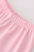Pink farm embroidery girl set - ARIA KIDS