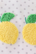 Blue lemon french knot girl set - ARIA KIDS